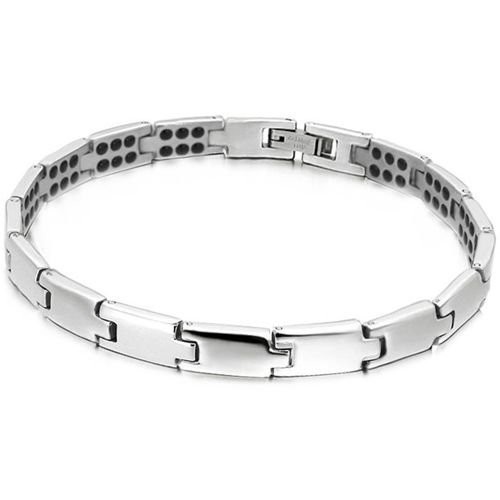 ***COI Titanium Bracelet With Steel Clasp(Length: 8.93 inches)-00031AA