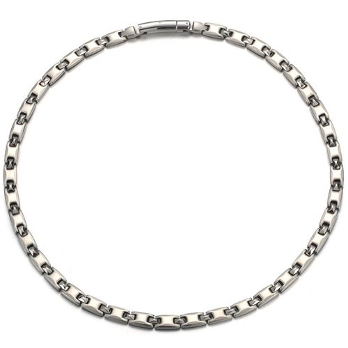**COI Titanium Necklace With Steel Clasp(Length: 20.7 inches)-00035AA