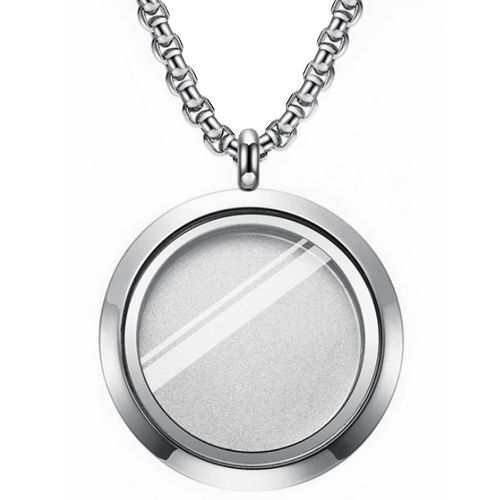***COI Titanium Cremation Pendant For Ashes of Pets and People-00628AA