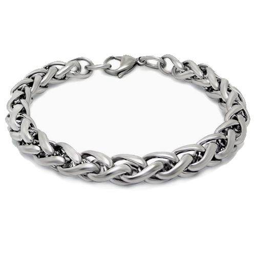 ***COI Titanium Infinity Bracelet With Steel Clasp(Length: 8.27 inches)-00708AA