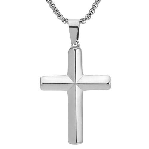 ***COI Titanium Cross Pendant-01930AA