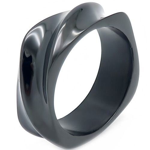 ****COI Titanium Black/Gold Tone/Silver Ring-02210AA