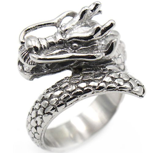 **COI Titanium Dragon Ring-8264