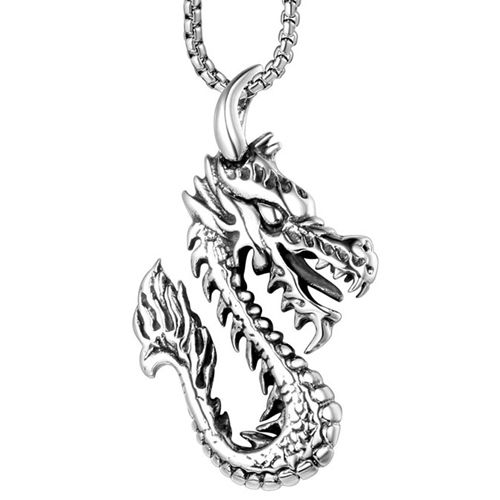 **COI Titanium Dragon Pendant-8814