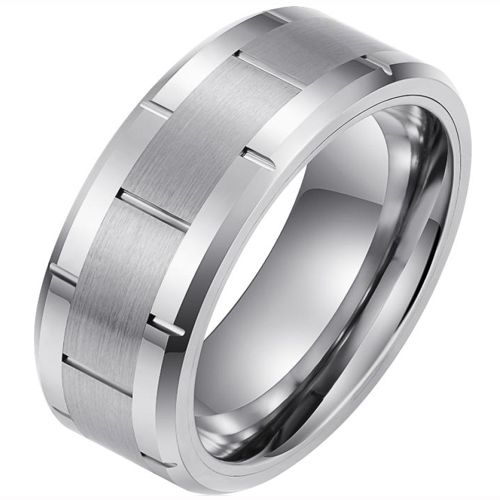 **COI Tungsten Carbide Tire Tread Ring-9740AA