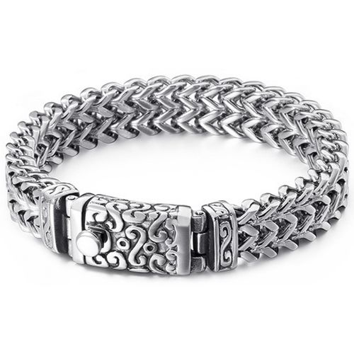**COI Titanium Celtic Bracelet With Steel Clasp(Length: 8.66 inches)-9918AA