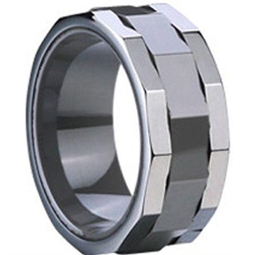 COI Tungsten Carbide Ring - TG2377(Size:US11.5)
