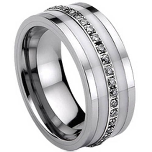 COI Tungsten Carbide Ring - TG713(Size:US5.5/7.5)