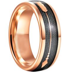 ***COI Rose Titanium Arrows Ring With Wire-00388AA
