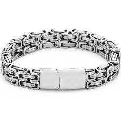 ***COI Titanium Bracelet With Steel Clasp(Length: 8.86 inches)-00585AA