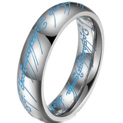 ***COI Titanium Gold Tone/Silver Lord The Ring Luminous Ring-00626AA
