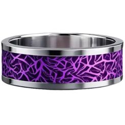 ***COI Titanium Ring With Camo-01299AA