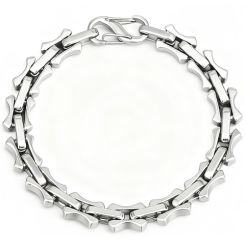 ***COI Titanium Bracelet With Steel Clasp(Length: 8.27 inches)-01595AA