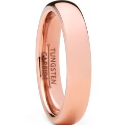 *COI Rose Tungsten Carbide Dome Court Ring-TG5171