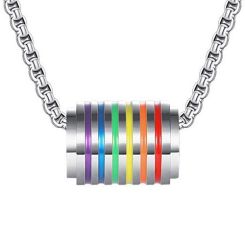 **COI Titanium Rainbow Color Pendant-8931AA