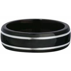 COI Tungsten Carbide Ring - JT1248(Size: US8)