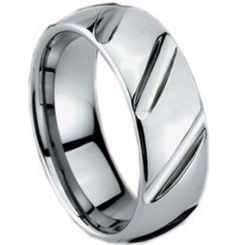 COI Tungsten Carbide Ring - TG1004(Size US15.5)