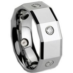 COI Tungsten Carbide Ring - TG158(Size:US7.5)
