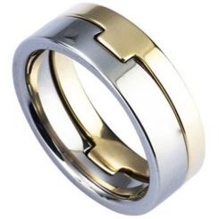 COI Tungsten Carbide Ring - TG1824(Size:US11.5)