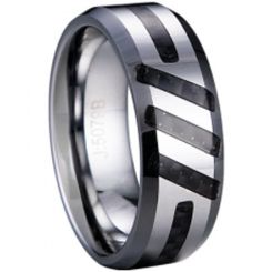 COI Tungsten Carbide Ring  - TG1960(Size:US6.5/10/12)