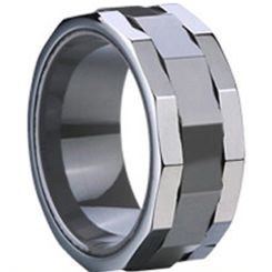 COI Tungsten Carbide Ring - TG2377(Size:US11.5)