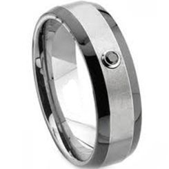 COI Tungsten Carbide Ring - TG2444(Size US8)