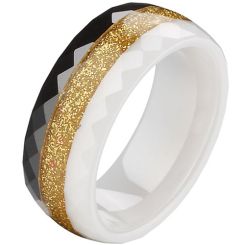 COI Ceramic Ring - TG2496(Size:US9.5)