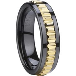 COI Tungsten Carbide Ring - TG319A(Size US7/12.5)