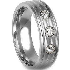 COI Tungsten Carbide Ring - TG3598(Size:US4.5)