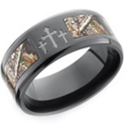 COI Tungsten Carbide Ring - TG3957(Size:US10.5)