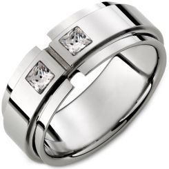 COI Tungsten Carbide Ring - TG612(Size:#US6)