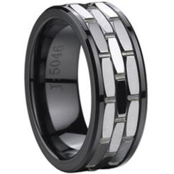 COI Tungsten Carbide Ring - TG999(US4.5/12.5/13)