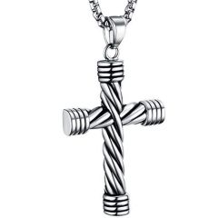 ***COI Titanium Cross Pendant-00139AA