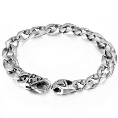 ***COI Titanium Bracelet With Steel Clasp(Length: 8.46 inches)-00195AA