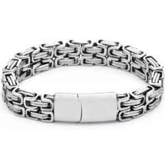 ***COI Titanium Bracelet With Steel Clasp(Length: 8.86 inches)-00585AA
