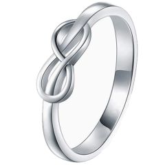 ***COI Titanium Infinity Ring-00673AA