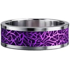 ***COI Titanium Ring With Camo-01299AA