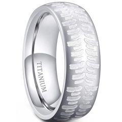 ***COI Titanium Tire Tread Ring-01964AA