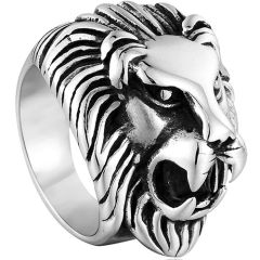 **COI Titanium Lion Ring-8046