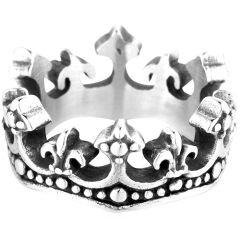 **COI Titanium Crown Ring-8357