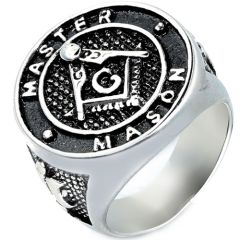 **COI Titanium Masonic Freemason Ring-8383