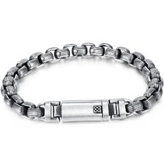 COI Titanium Bracelet With Steel Clasp(Length: 8.66 inches)-8518