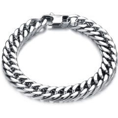 COI Titanium Bracelet With Steel Clasp(Length: 8.66 inches)-8520