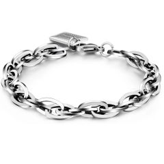 **COI Titanium Bracelet With Stainless Steel Clasp(Length: 7.09 inches/8.66 inches)-9763AA