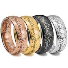 *COI Titanium Lord The Rings Ring Power Dome Court Ring-JT489