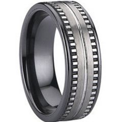 COI Tungsten Carbide Ring - TG1597(US8.5/9.5/13)