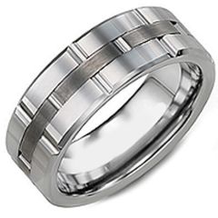 COI Tungsten Carbide Ring - TG3601(Size:US9.5)