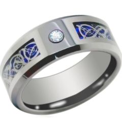 COI Tungsten Carbide Dragon Ring - TG3789(Size:US7.5/10.5)