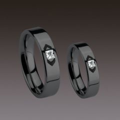 COI Tungsten Carbide Ring - TG967(Size US5.5)