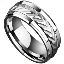 **COI Tungsten Carbide Grooves Rotating Ring-8166